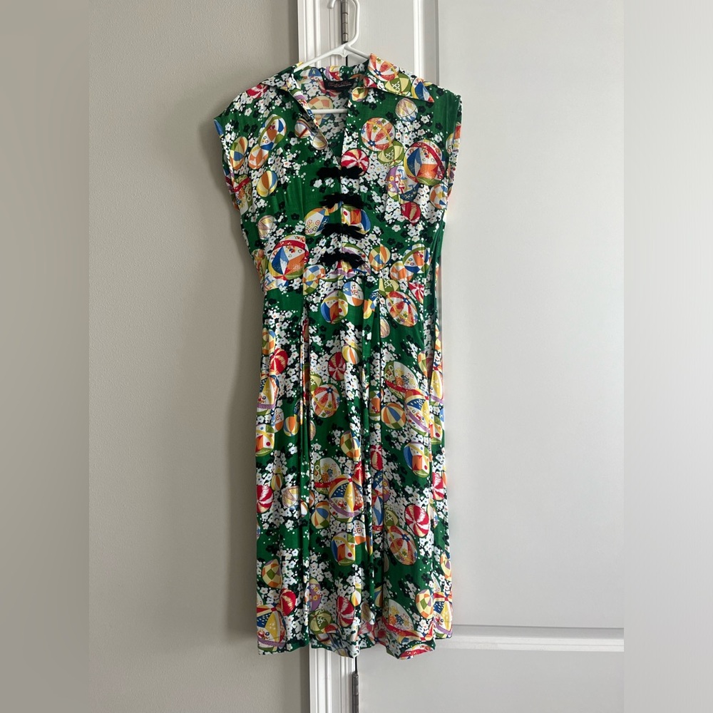 Trashy Diva Green Kimono Day Dress